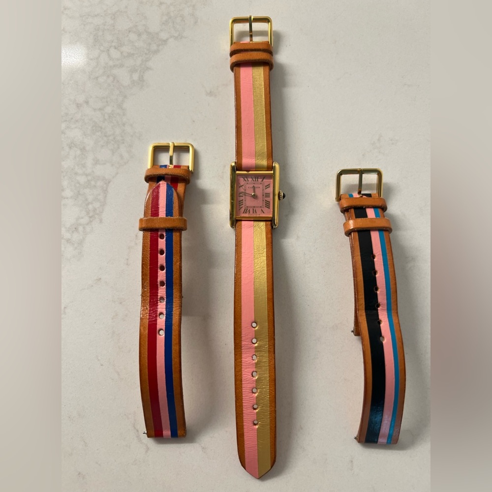 RARE  La Californienne Cartier tank watch!!